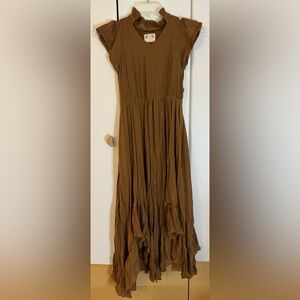 Joyfolie Mia Joy Brown Dress